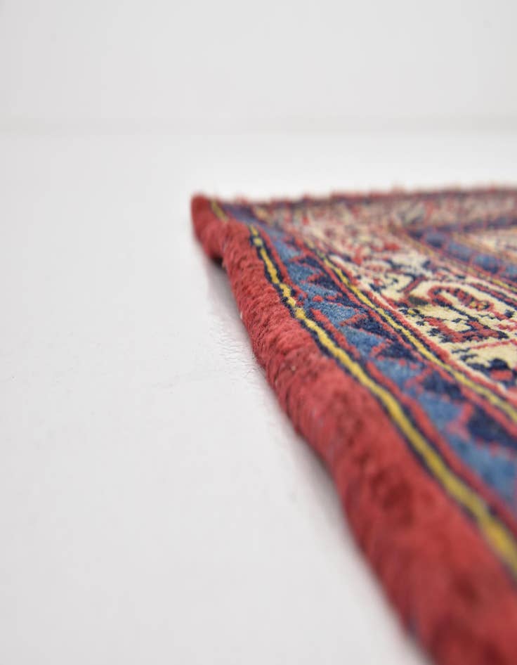 Detail image of 3' 6 x 10' Hand Knotted Botemir Persian Wool Runner Rug