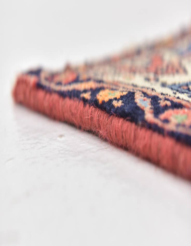 Detail image of  4' 2 x 9' 6  Hand Knotted Botemir Persian Wool Runner Rug
