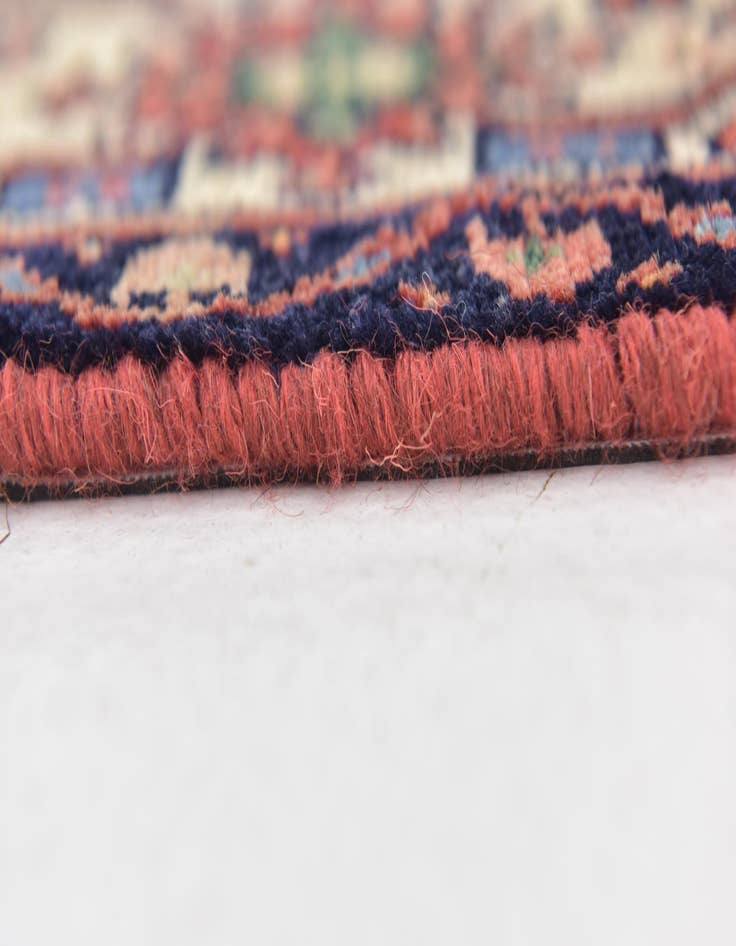 Detail image of  4' 2 x 9' 6  Hand Knotted Botemir Persian Wool Runner Rug