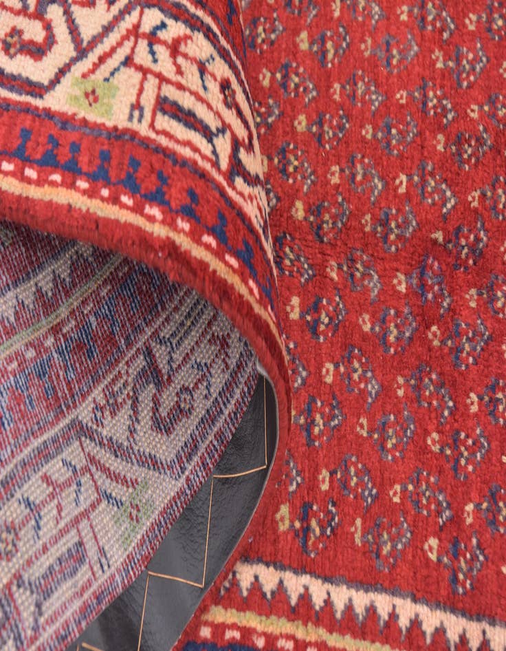 Detail image of  3' 8 x 10' 6  Hand Knotted Botemir Persian Wool Runner Rug
