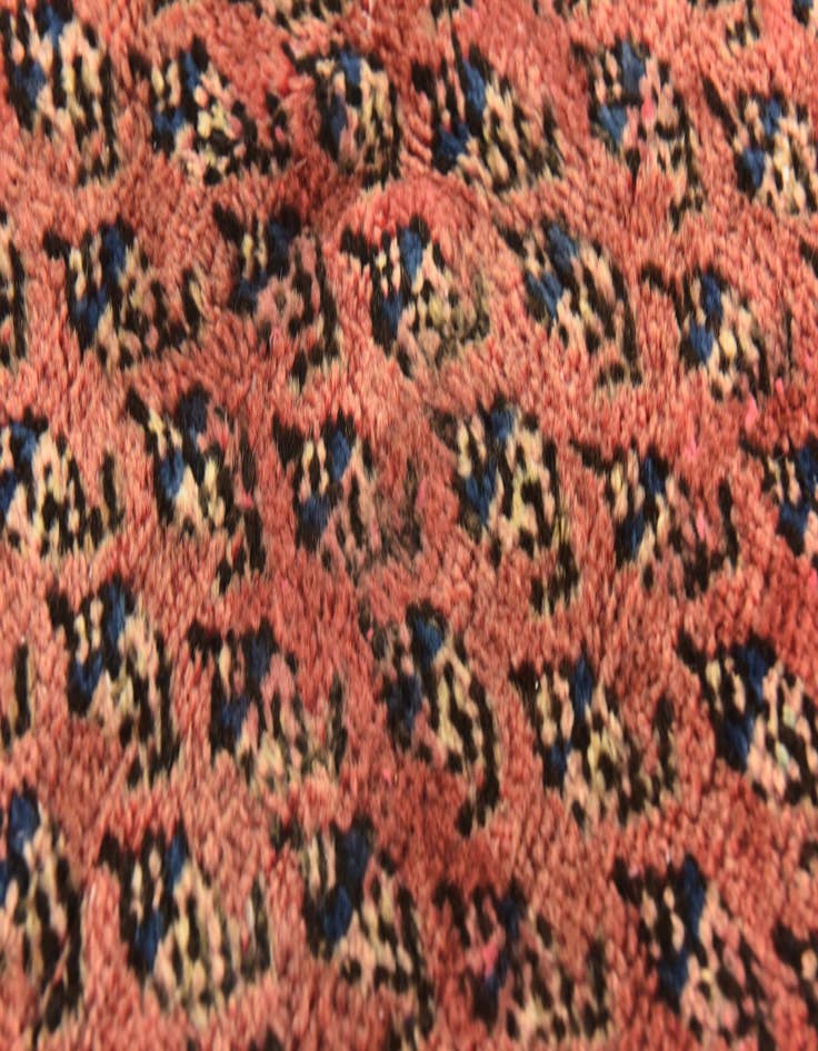 Detail image of 3' 6 x 10' 3 Hand Knotted Botemir Persian Wool Runner Rug