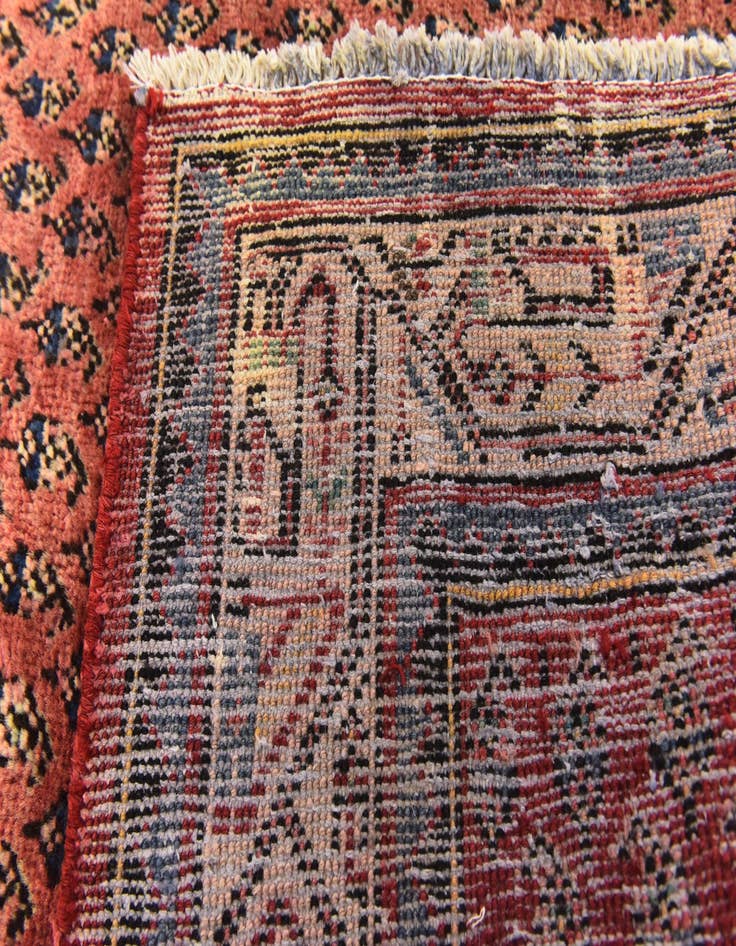 Detail image of 3' 6 x 10' 3 Hand Knotted Botemir Persian Wool Runner Rug