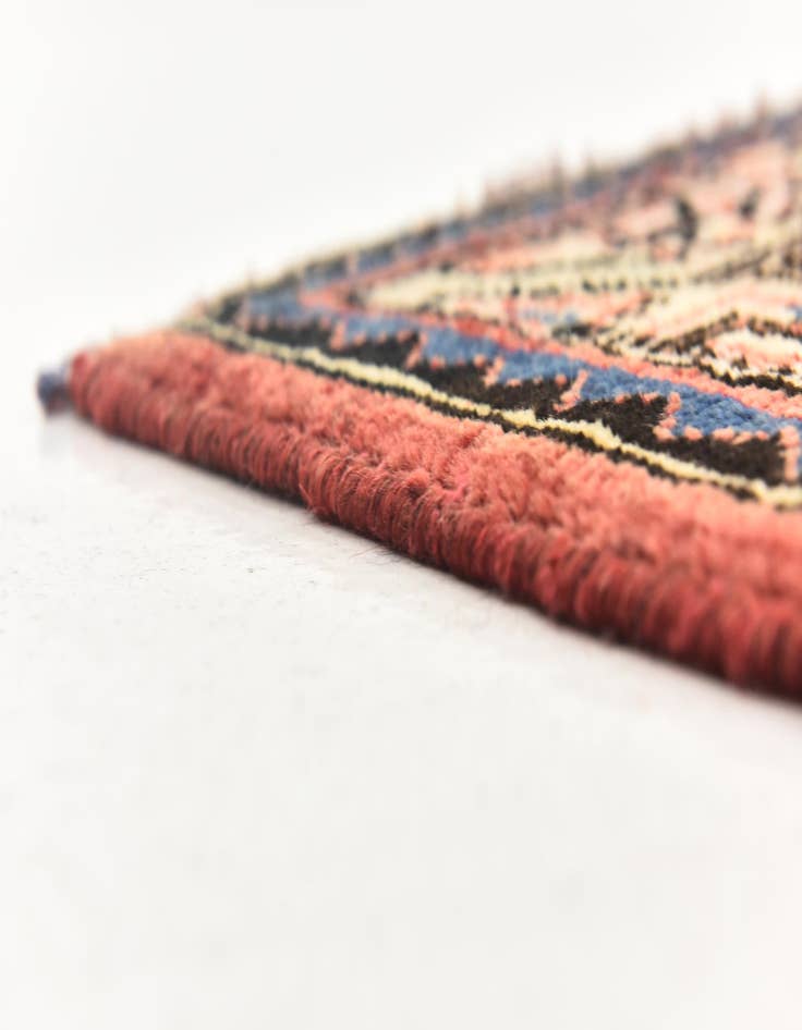 Detail image of 3' 6 x 10' 3 Hand Knotted Botemir Persian Wool Runner Rug