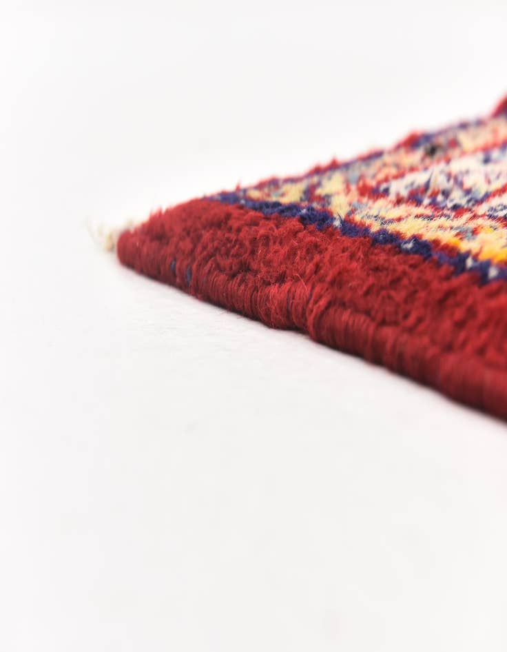 Detail image of  3' 10 x 9' 6  Hand Knotted Botemir Persian Wool Runner Rug