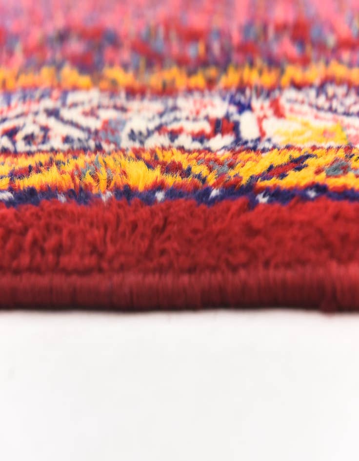 Detail image of  3' 10 x 9' 6  Hand Knotted Botemir Persian Wool Runner Rug