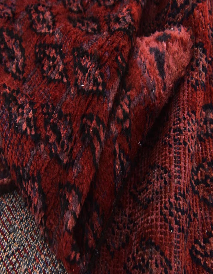 Detail image of  3' 3 x 10' 7  Hand Knotted Botemir Persian Wool Runner Rug