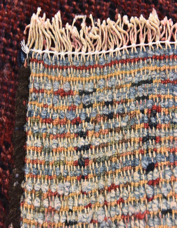 Detail image of  3' 3 x 10' 7  Hand Knotted Botemir Persian Wool Runner Rug