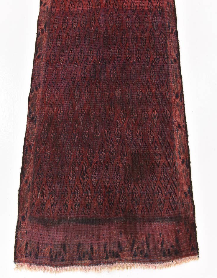 Detail image of  3' 3 x 10' 7  Hand Knotted Botemir Persian Wool Runner Rug