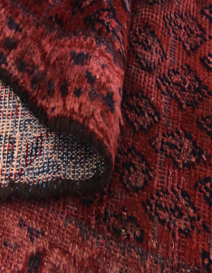 Detail image of  3' 3 x 10' 7  Hand Knotted Botemir Persian Wool Runner Rug