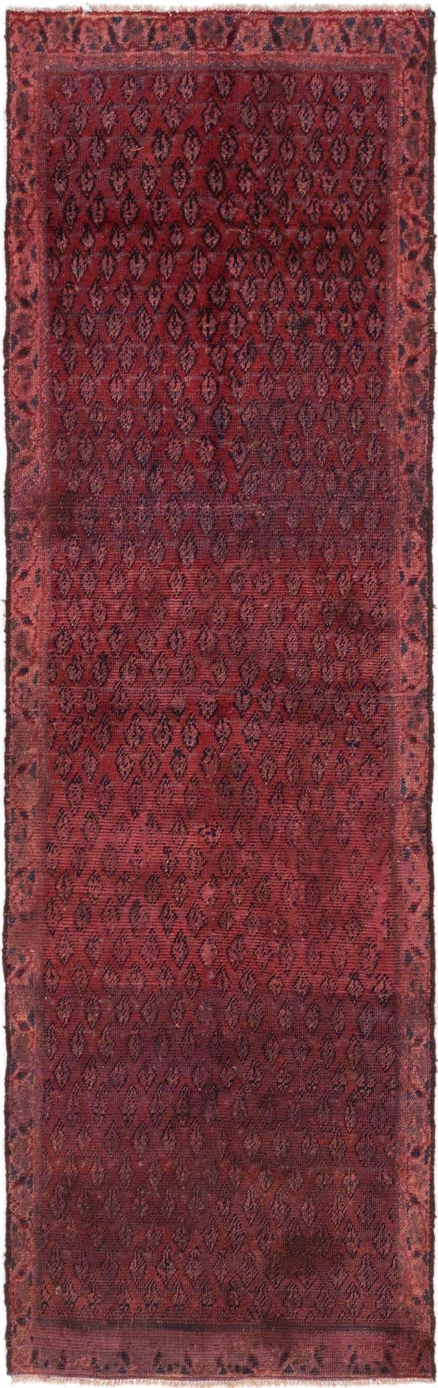 Primary image 3' 3 x 10' 7 Hand Knotted Botemir Persian Wool Runner Rug