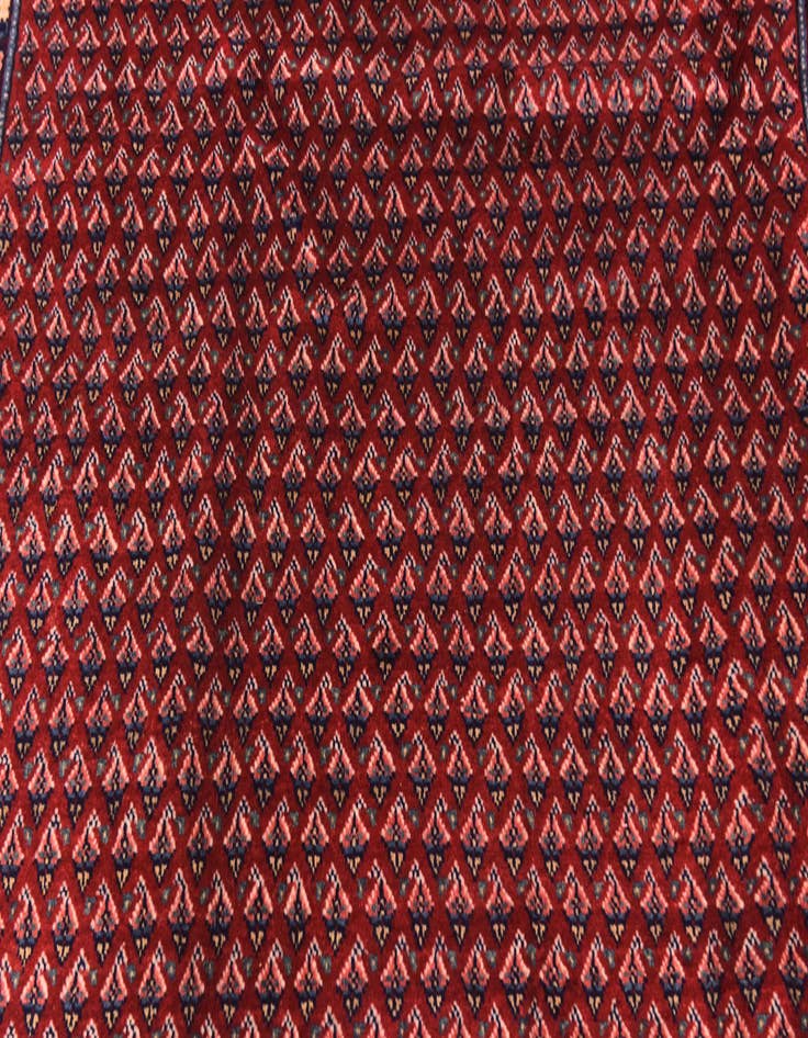 Detail image of  4' 4 x 10' 3  Hand Knotted Botemir Persian Wool Runner Rug