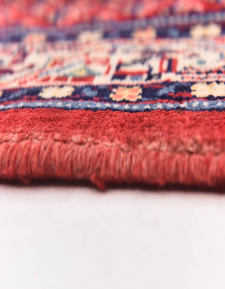 Detail image of  4' 4 x 10' 3  Hand Knotted Botemir Persian Wool Runner Rug