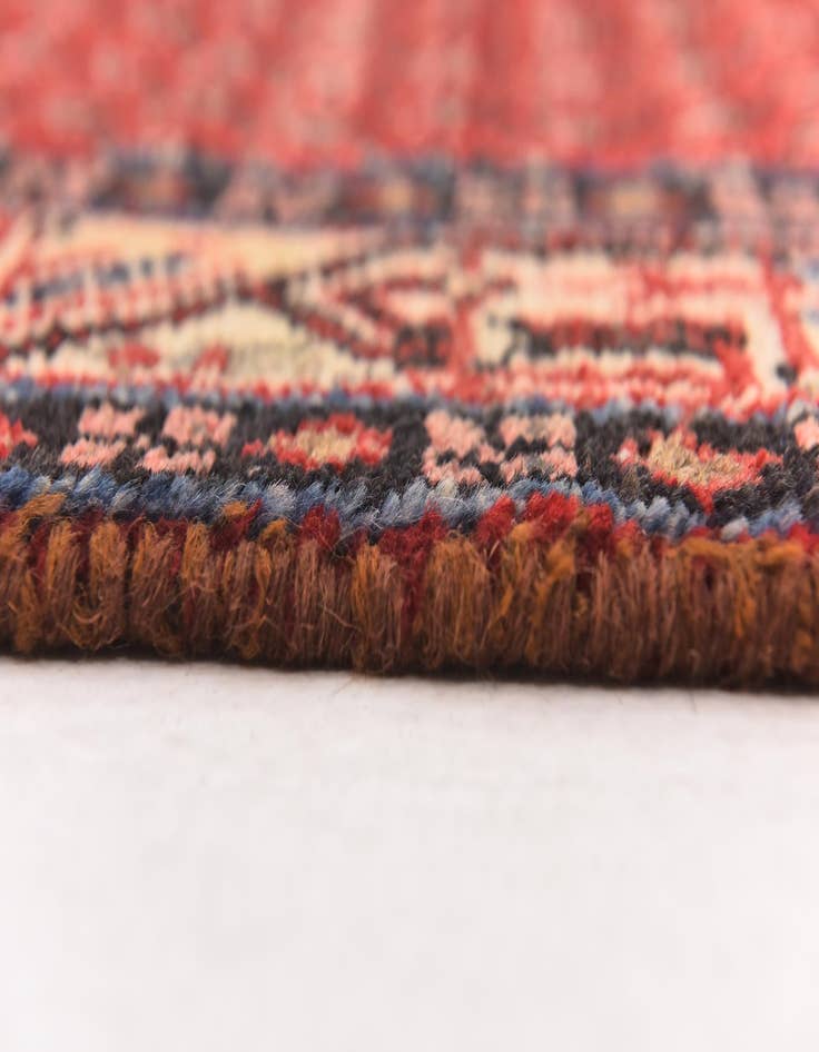 Detail image of  4' 3 x 10' 8  Hand Knotted Botemir Persian Wool Runner Rug
