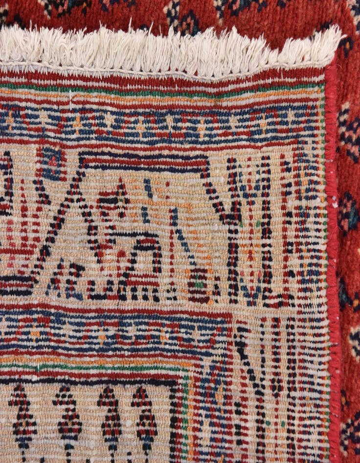 Detail image of  4' 10 x 9' 6  Hand Knotted Botemir Persian Wool Runner Rug