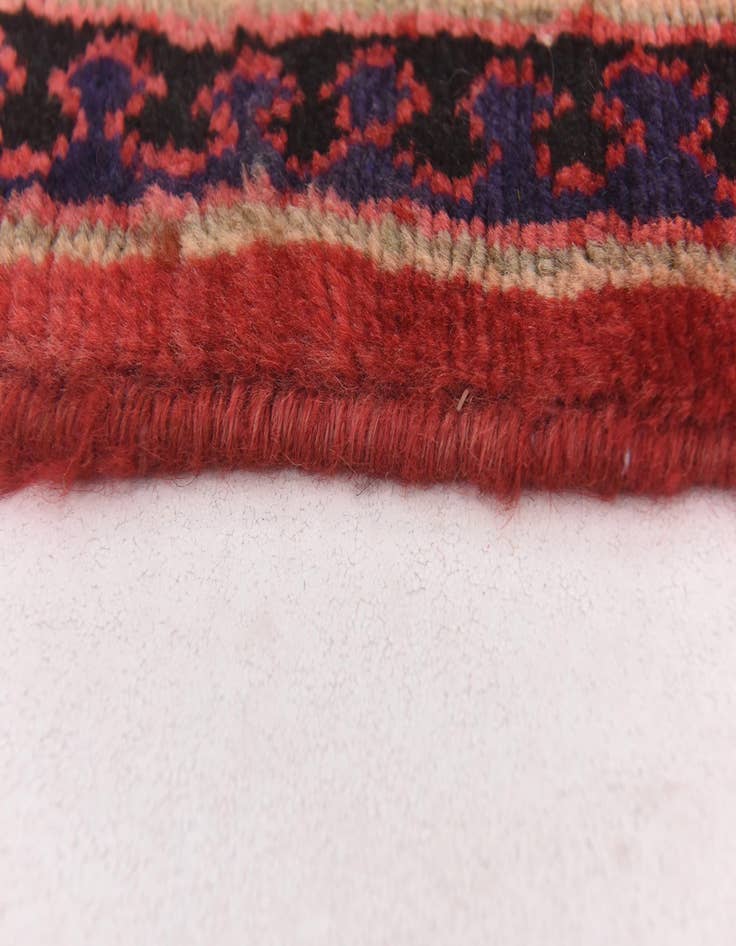 Detail image of  3' 6 x 10' 3  Hand Knotted Botemir Persian Wool Runner Rug