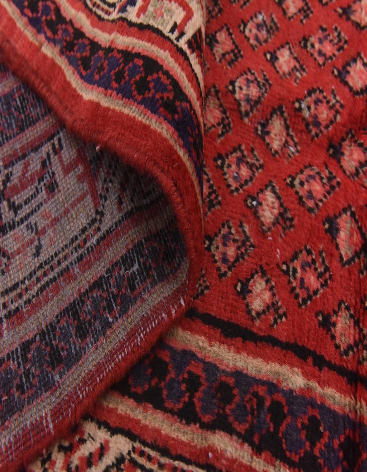 Detail image of  3' 6 x 10' 3  Hand Knotted Botemir Persian Wool Runner Rug