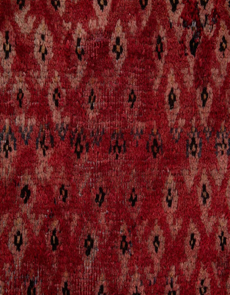 Detail image of  3' 6 x 10' 8  Hand Knotted Botemir Persian Wool Runner Rug