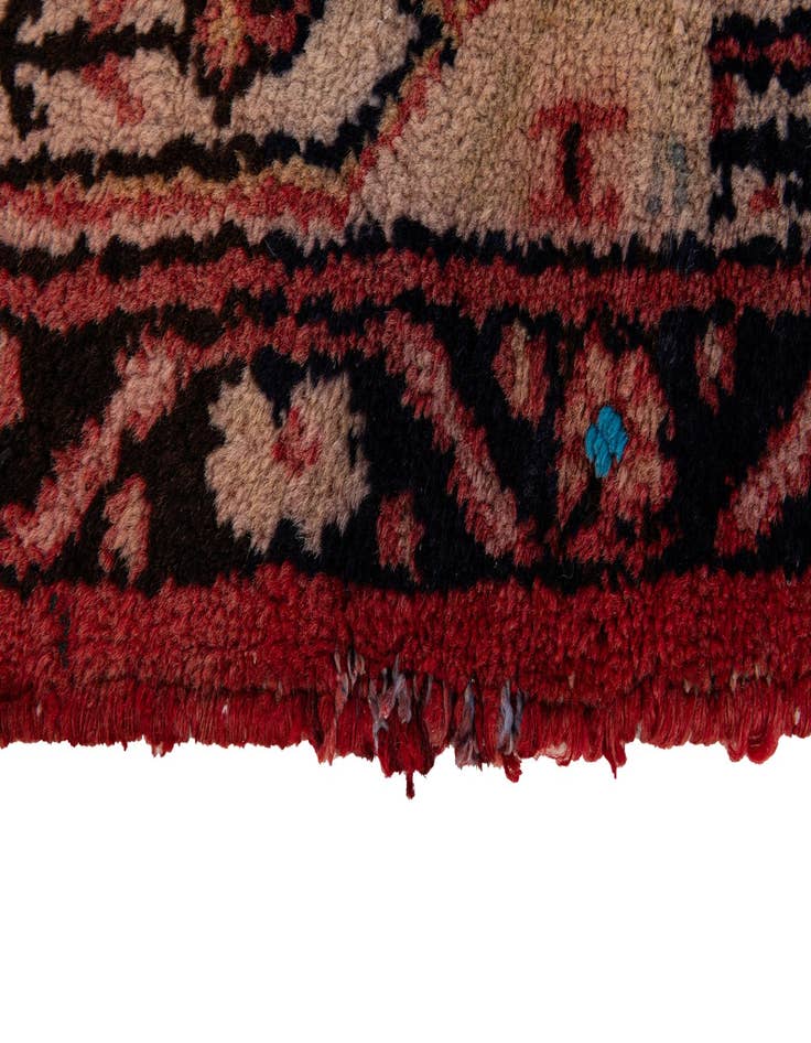 Detail image of  3' 6 x 10' 8  Hand Knotted Botemir Persian Wool Runner Rug