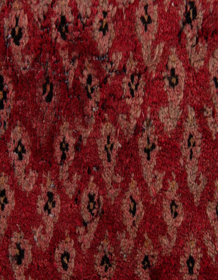 Detail image of  3' 6 x 10' 8  Hand Knotted Botemir Persian Wool Runner Rug