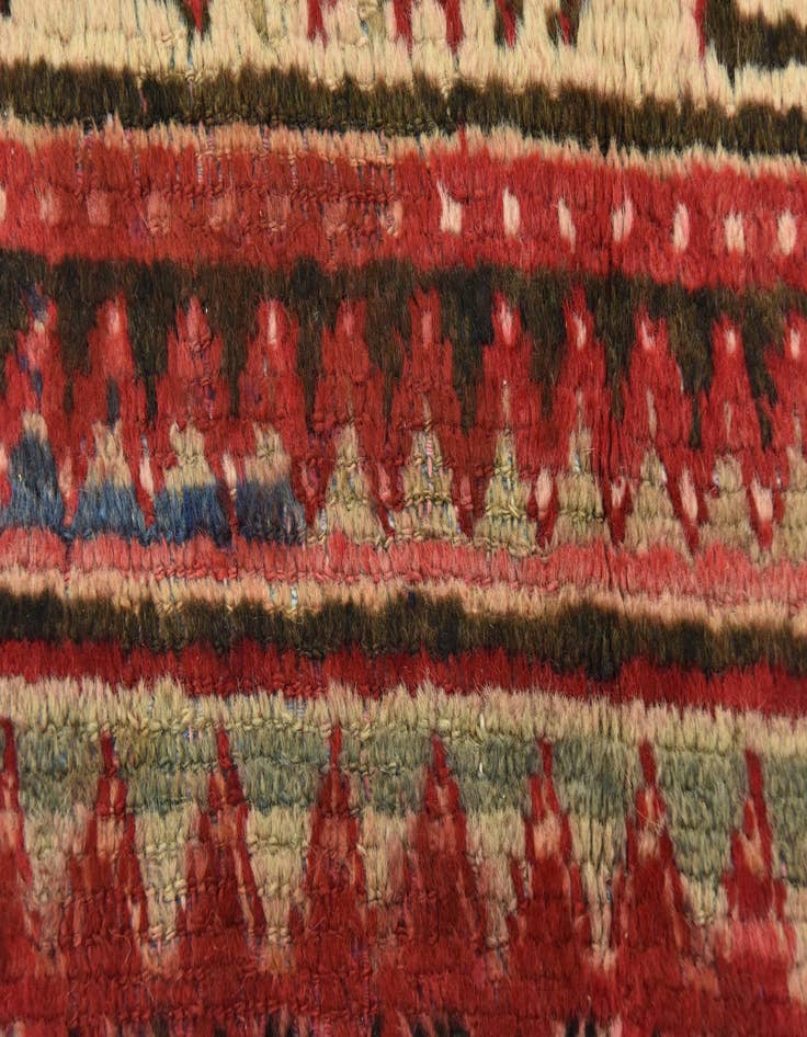 Detail image of  4' 7 x 9' 4  Hand Knotted Botemir Persian Wool Runner Rug