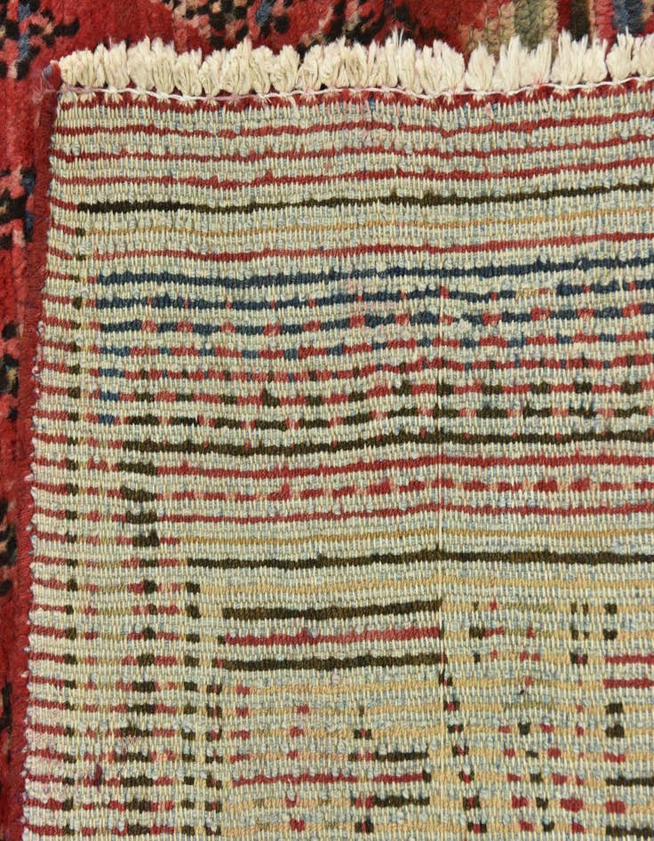 Detail image of  4' 7 x 9' 4  Hand Knotted Botemir Persian Wool Runner Rug