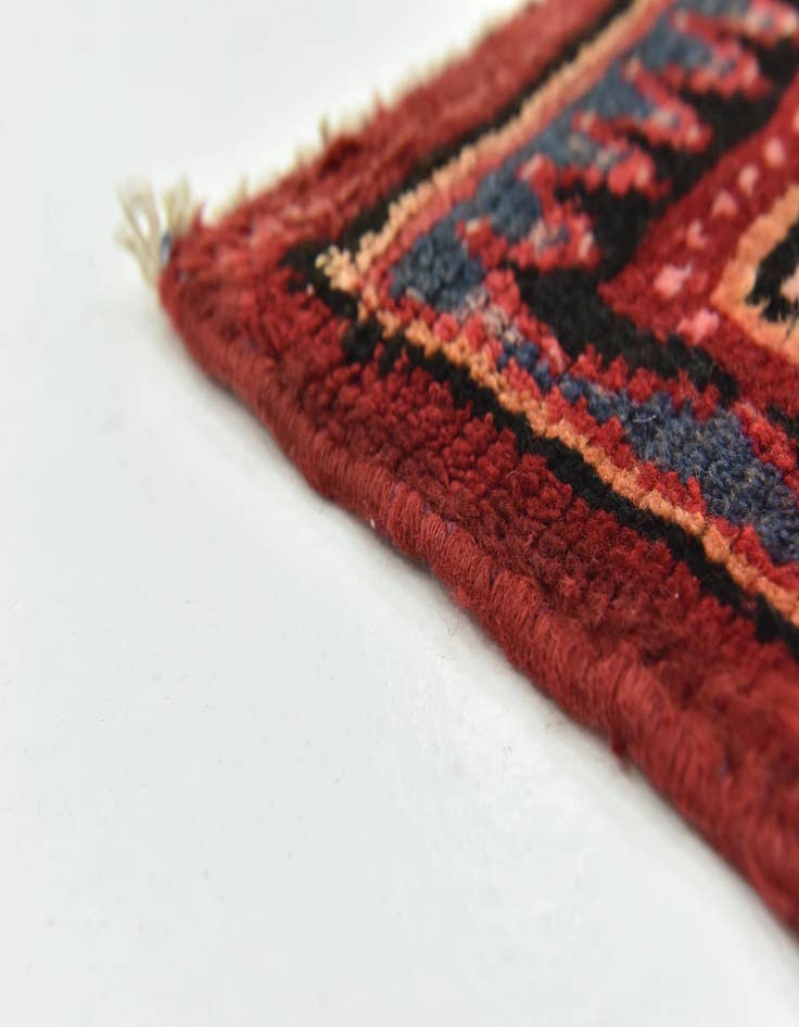 Detail image of  4' 7 x 9' 4  Hand Knotted Botemir Persian Wool Runner Rug