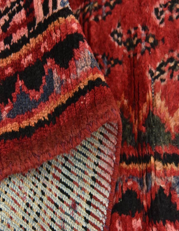 Detail image of  4' 7 x 9' 4  Hand Knotted Botemir Persian Wool Runner Rug