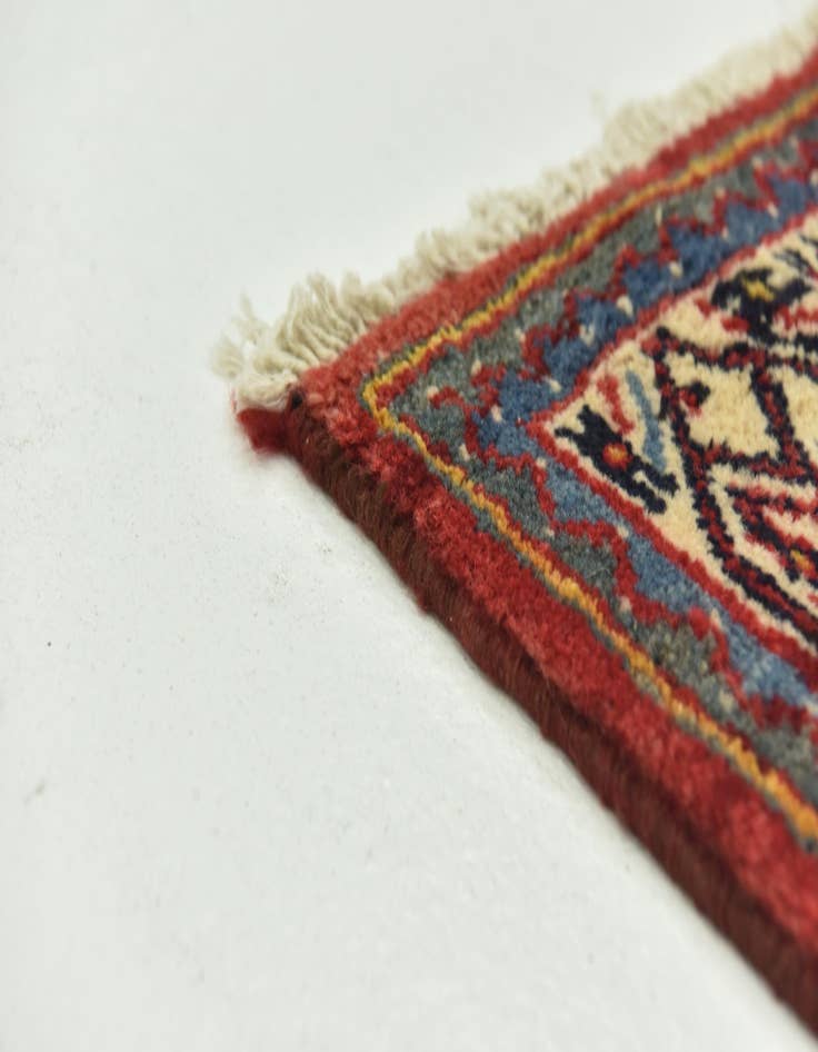 Detail image of  3' 6 x 10' 7  Hand Knotted Botemir Persian Wool Runner Rug