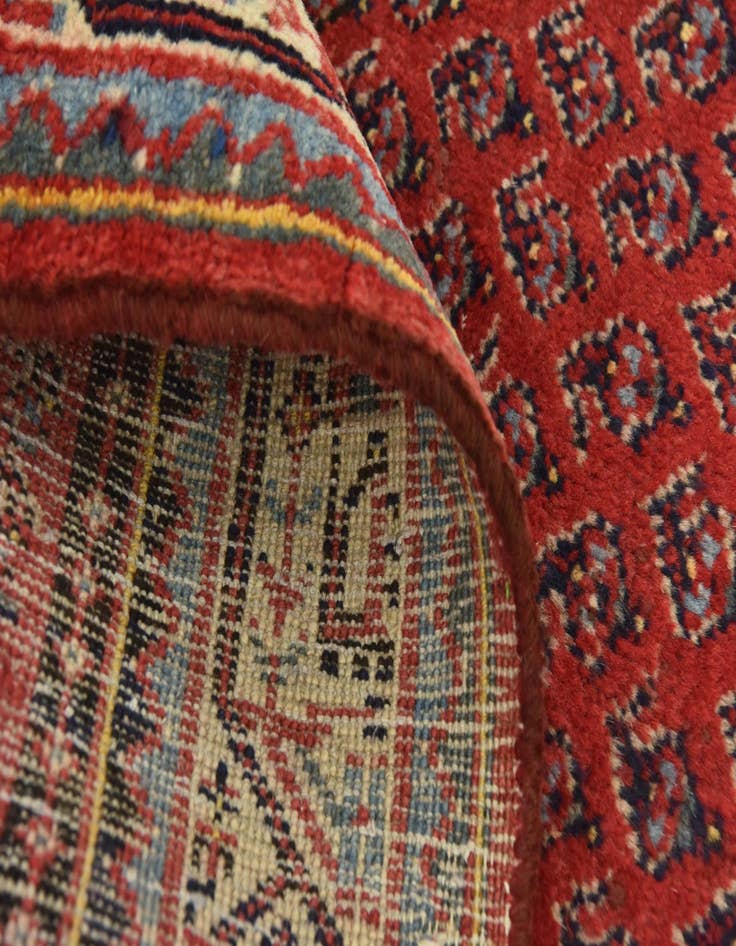 Detail image of  3' 6 x 10' 7  Hand Knotted Botemir Persian Wool Runner Rug
