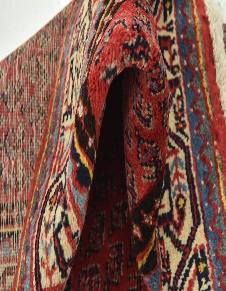 Detail image of  3' 6 x 10' 7  Hand Knotted Botemir Persian Wool Runner Rug