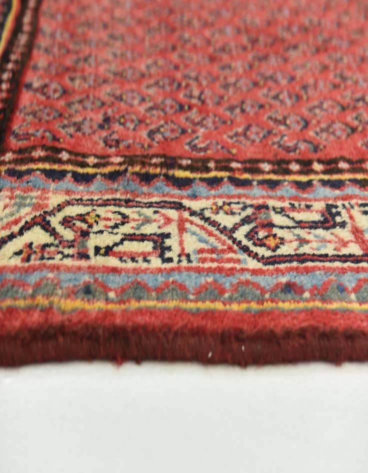 Detail image of  3' 6 x 10' 7  Hand Knotted Botemir Persian Wool Runner Rug