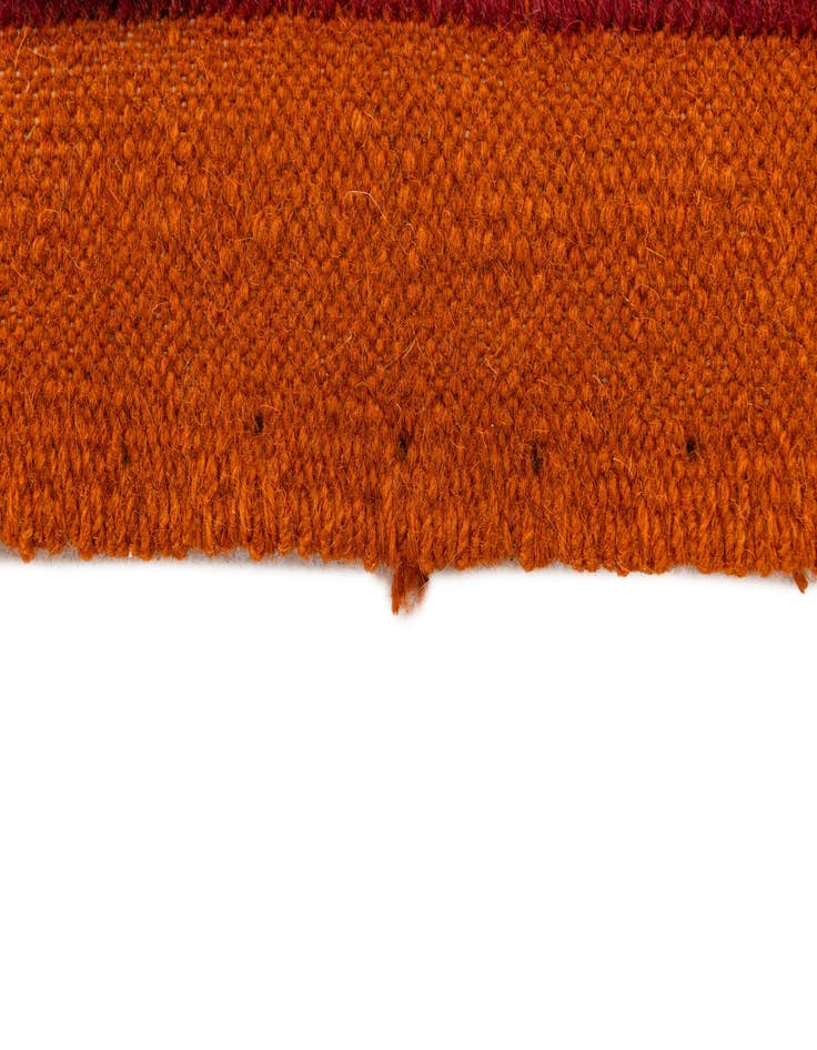 Detail image of  2' 3 x 3' 6  Hand Knotted Carved Pekin Wool Runner Rug