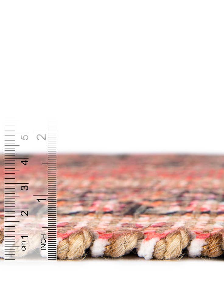 Detail image of  2' 2 x 6' 1 Chenille Jute Runner Rug