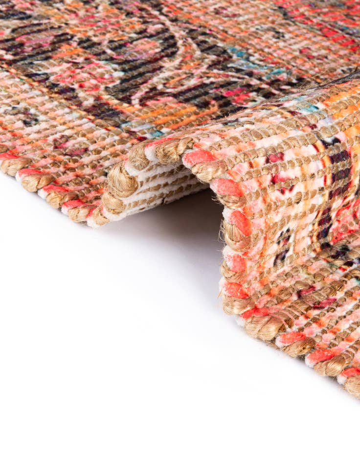 Detail image of  2' 2 x 6' 1 Chenille Jute Runner Rug