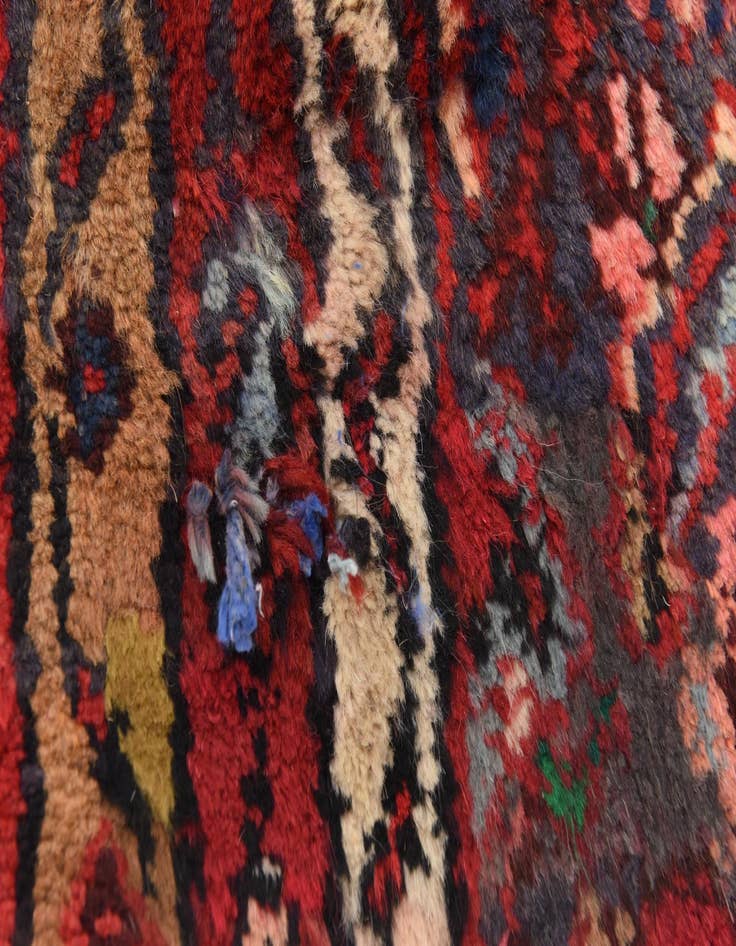 Detail image of  3' 6 x 10' 3  Hand Knotted Darjazin Persian Wool Runner Rug