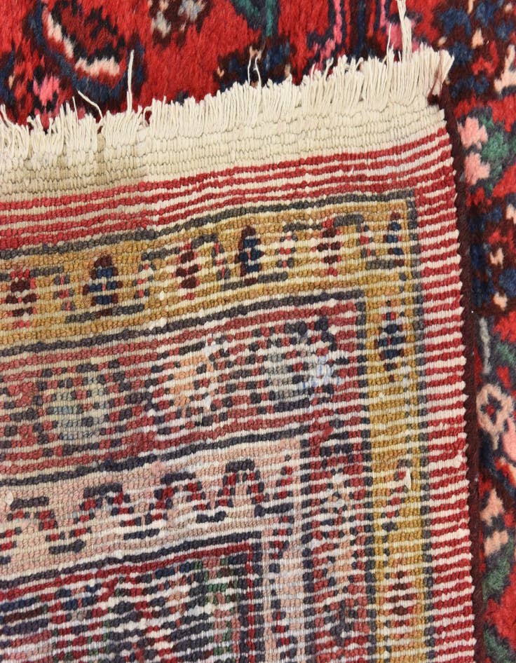 Detail image of  3' 6 x 10' 3  Hand Knotted Darjazin Persian Wool Runner Rug