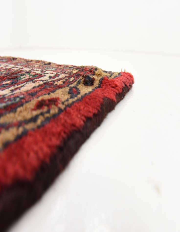 Detail image of  3' 6 x 10' 3  Hand Knotted Darjazin Persian Wool Runner Rug