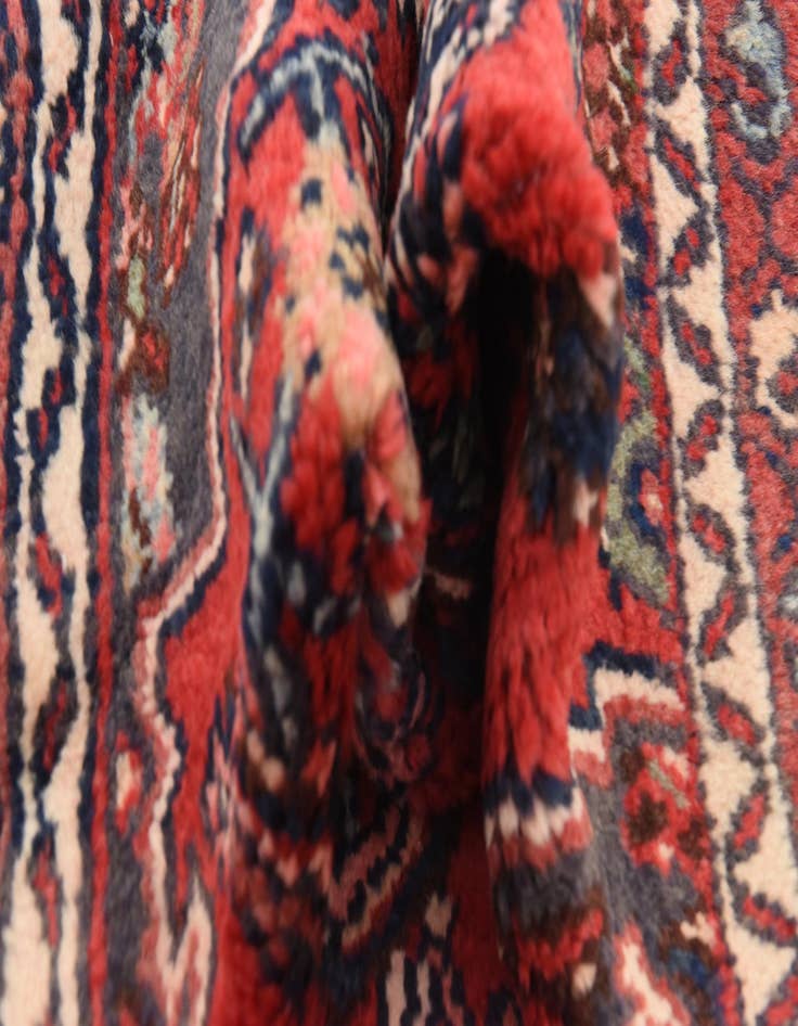 Detail image of  3' 6 x 10' 3  Hand Knotted Darjazin Persian Wool Runner Rug