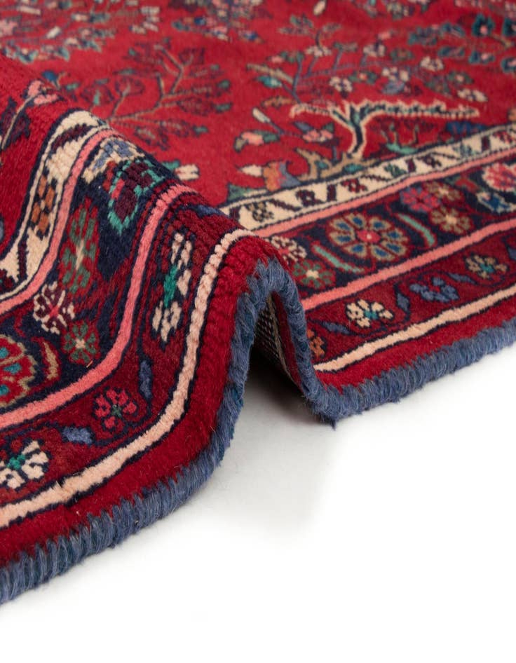 Detail image of  3' 10 x 13' 8  Hand Knotted Darjazin Persian Wool Runner Rug