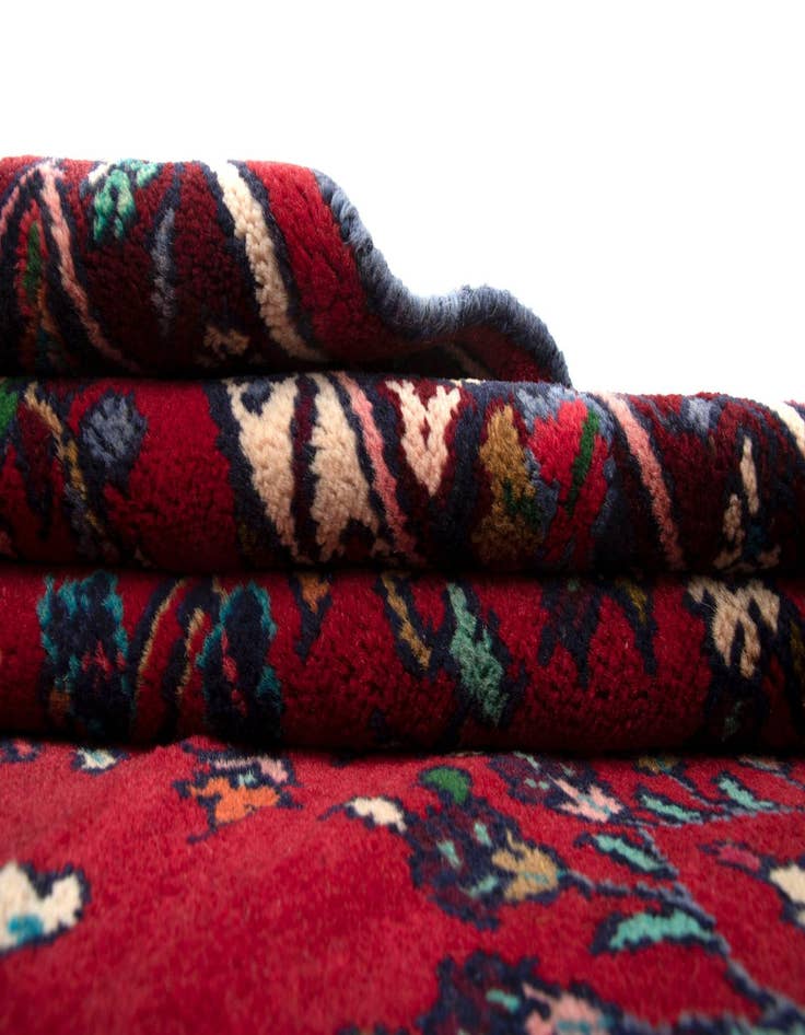 Detail image of  3' 10 x 13' 8  Hand Knotted Darjazin Persian Wool Runner Rug