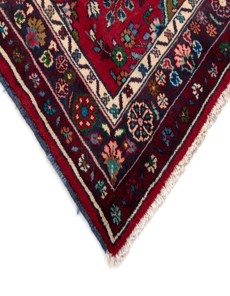 Detail image of  3' 10 x 13' 8  Hand Knotted Darjazin Persian Wool Runner Rug