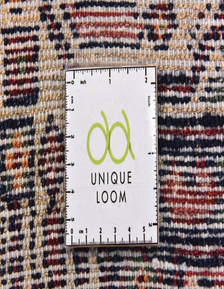 Detail image of  4' 2 x 10'  Hand Knotted Darjazin Persian Wool Runner Rug