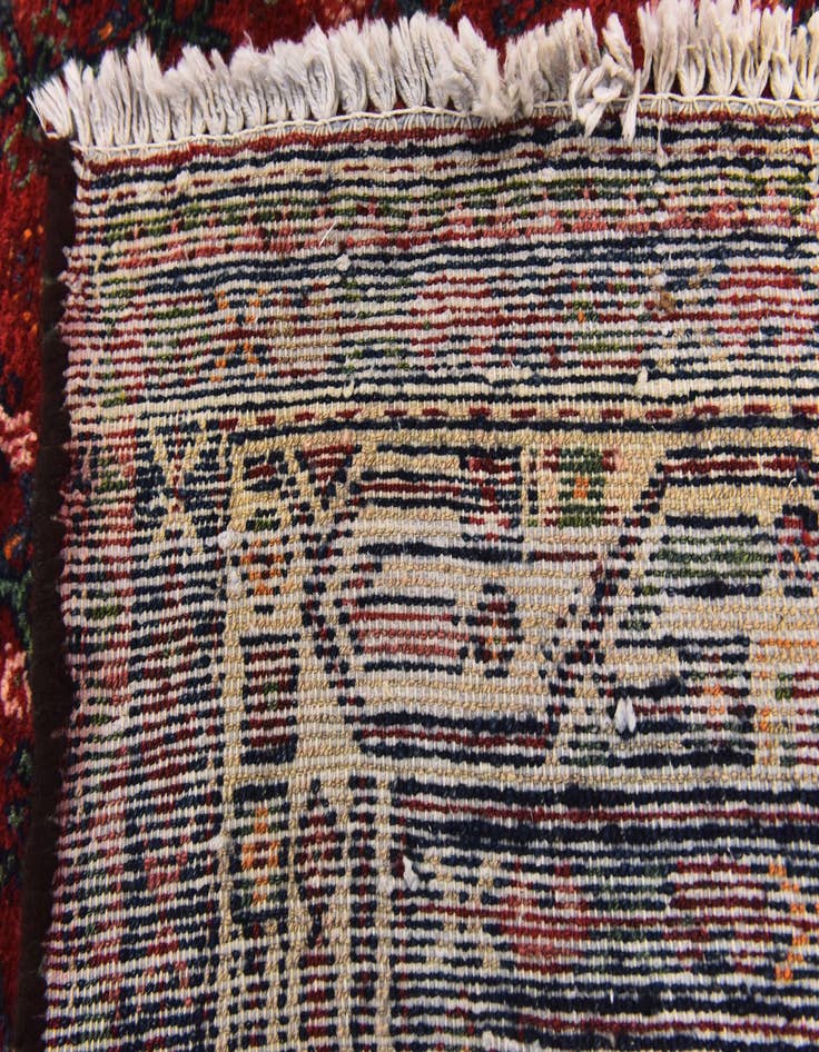 Detail image of  4' 2 x 10'  Hand Knotted Darjazin Persian Wool Runner Rug