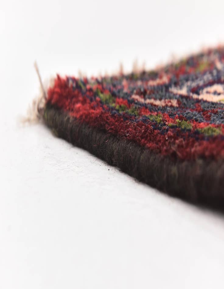 Detail image of  4' 2 x 10'  Hand Knotted Darjazin Persian Wool Runner Rug