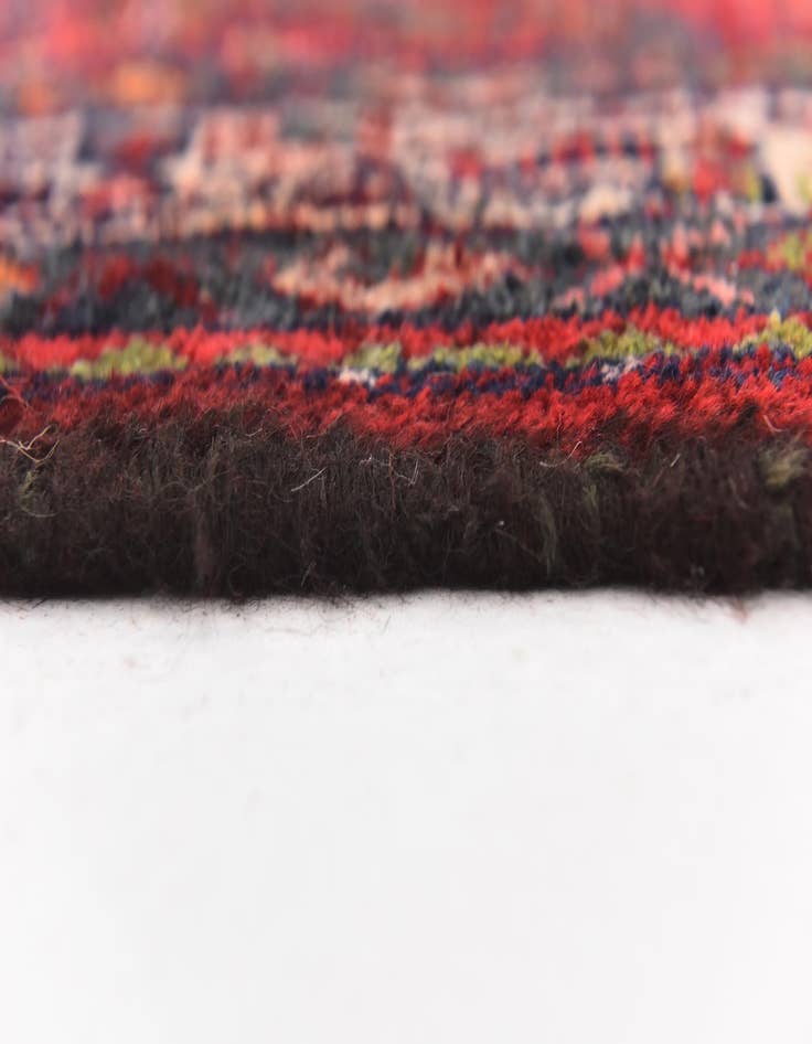 Detail image of  4' 2 x 10'  Hand Knotted Darjazin Persian Wool Runner Rug