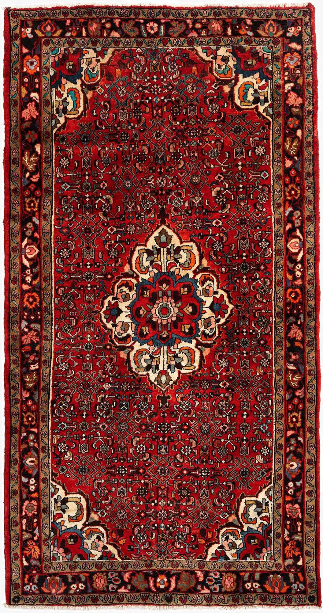  5' 9 x 11' Darjazin Wool Runner Rug