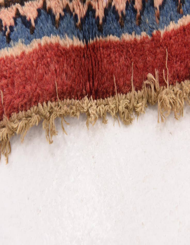 Detail image of  3' 6 x 10'  Hand Knotted Farahan Persian Wool Runner Rug