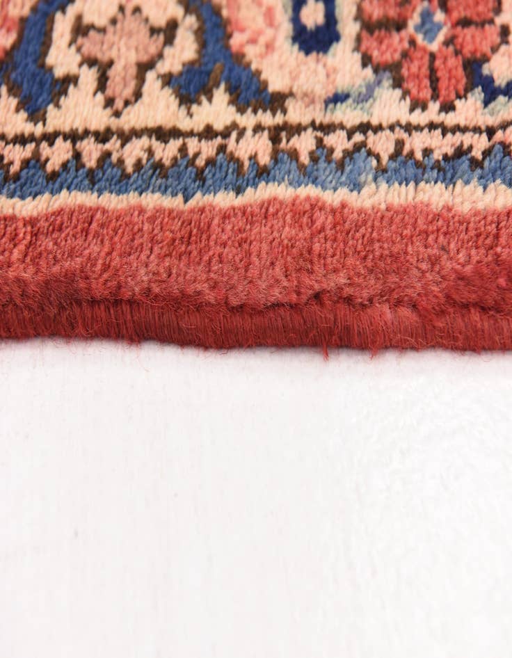 Detail image of  3' 6 x 10'  Hand Knotted Farahan Persian Wool Runner Rug