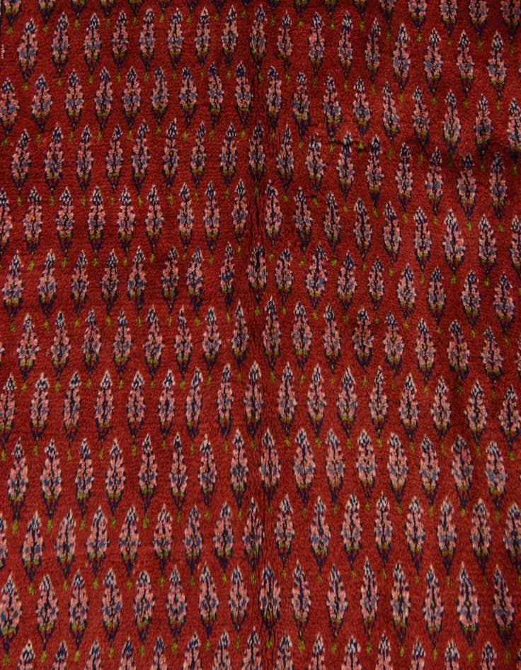 Detail image of  3' 10 x 10'  Hand Knotted Farahan Persian Wool Runner Rug