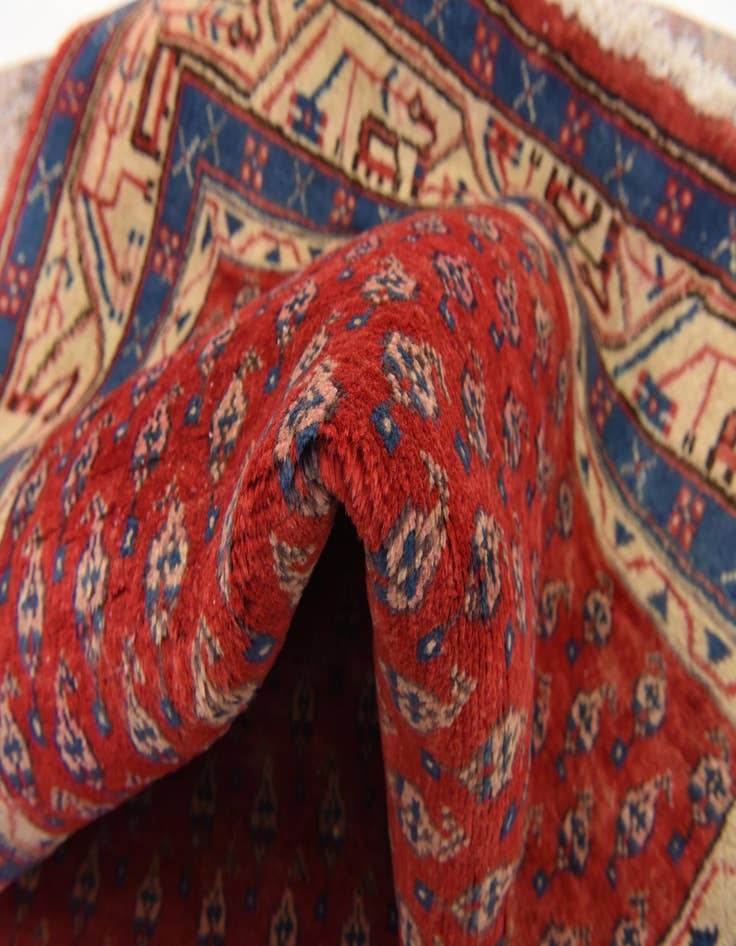 Detail image of  3' 7 x 10' 3  Hand Knotted Farahan Persian Wool Runner Rug